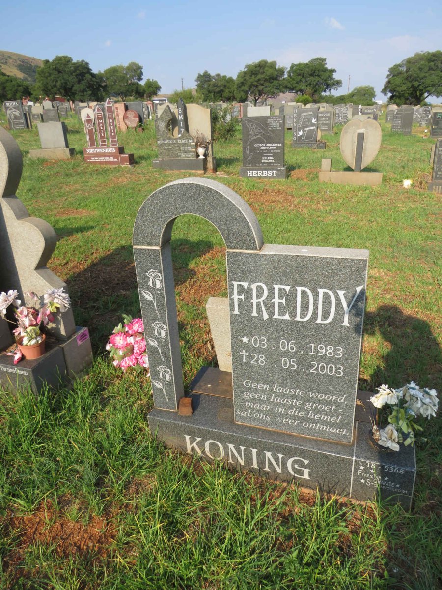 KONING Freddy 1983-2003