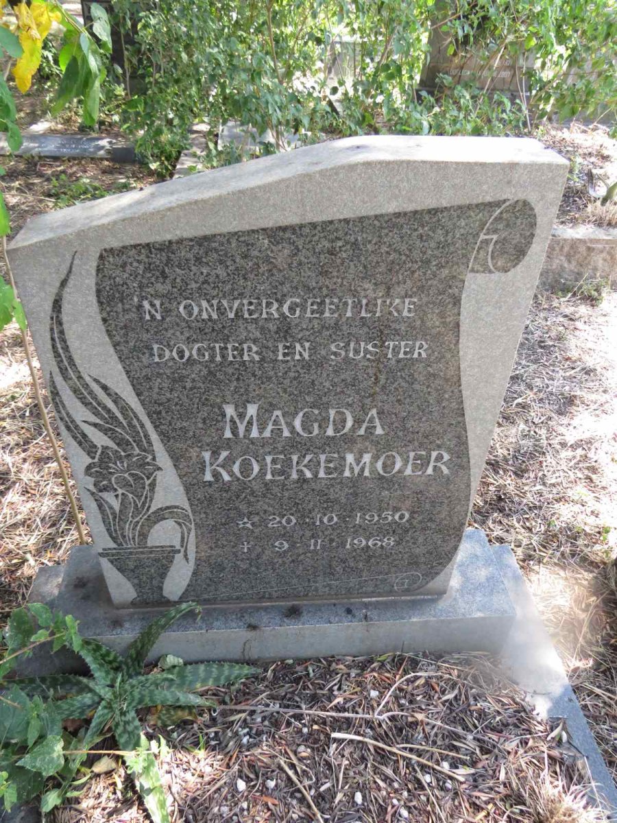 KOEKEMOER Magda 1950-1968