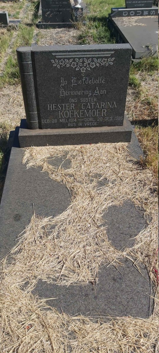 KOEKEMOER Hester Catarina 1914-1986