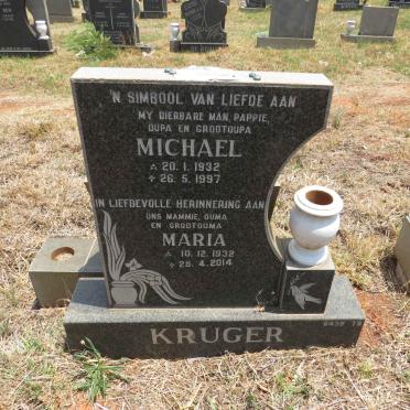 KRUGER Michael 1932-1997 & Maria 1932-2014