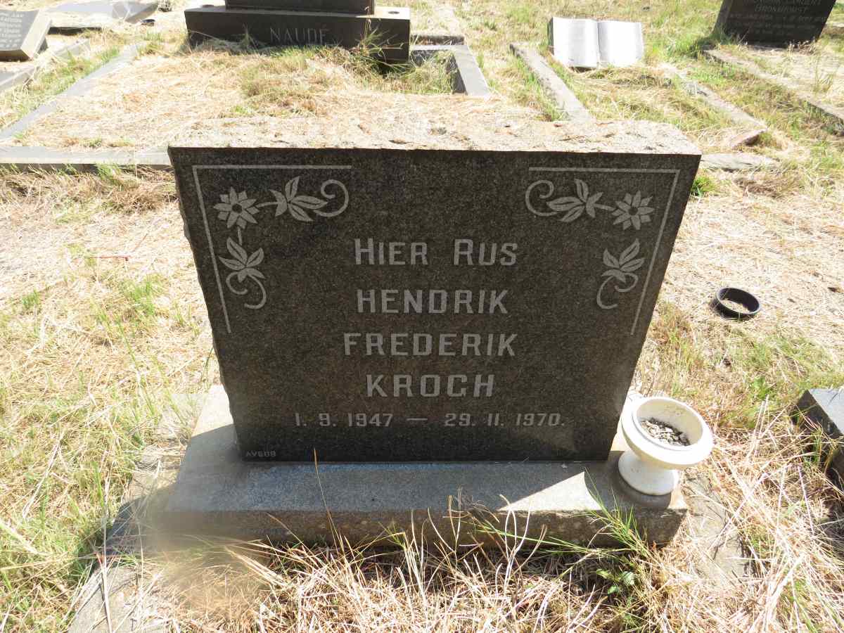 KROGH Hendrik Frederik 1947-1970