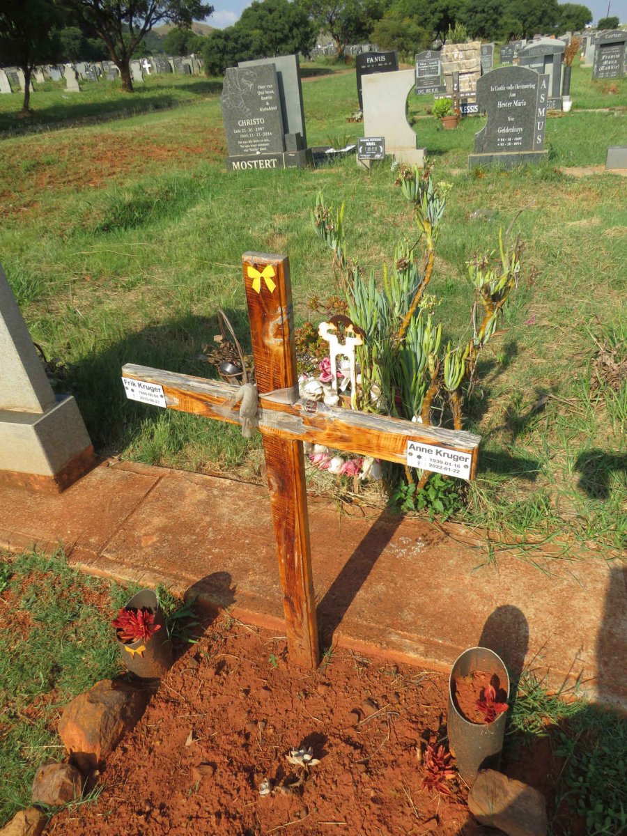 KRUGER Frik 1940-2015 & Anne 1939-2022 _3