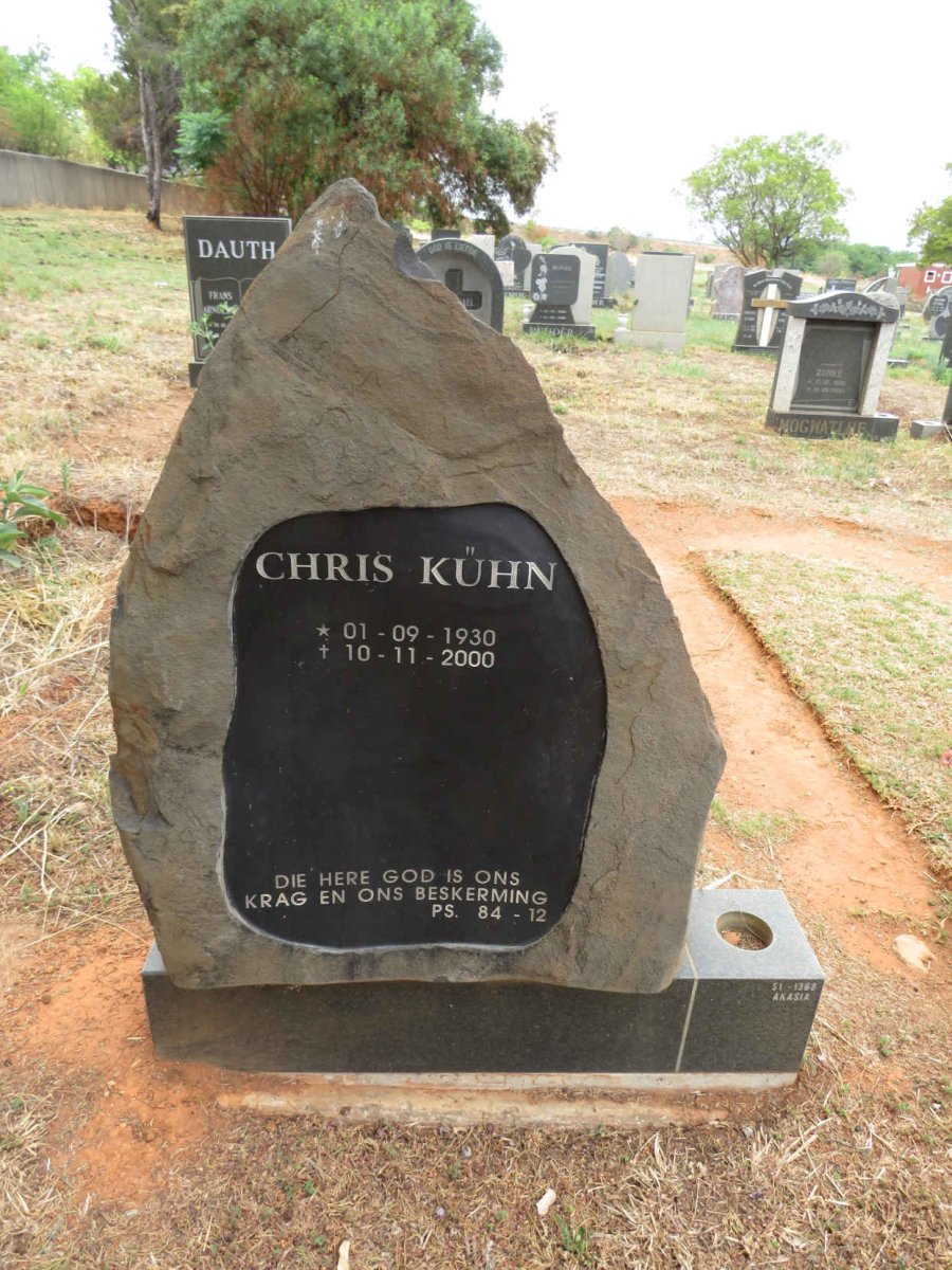 KUHN Chris 1930-2000