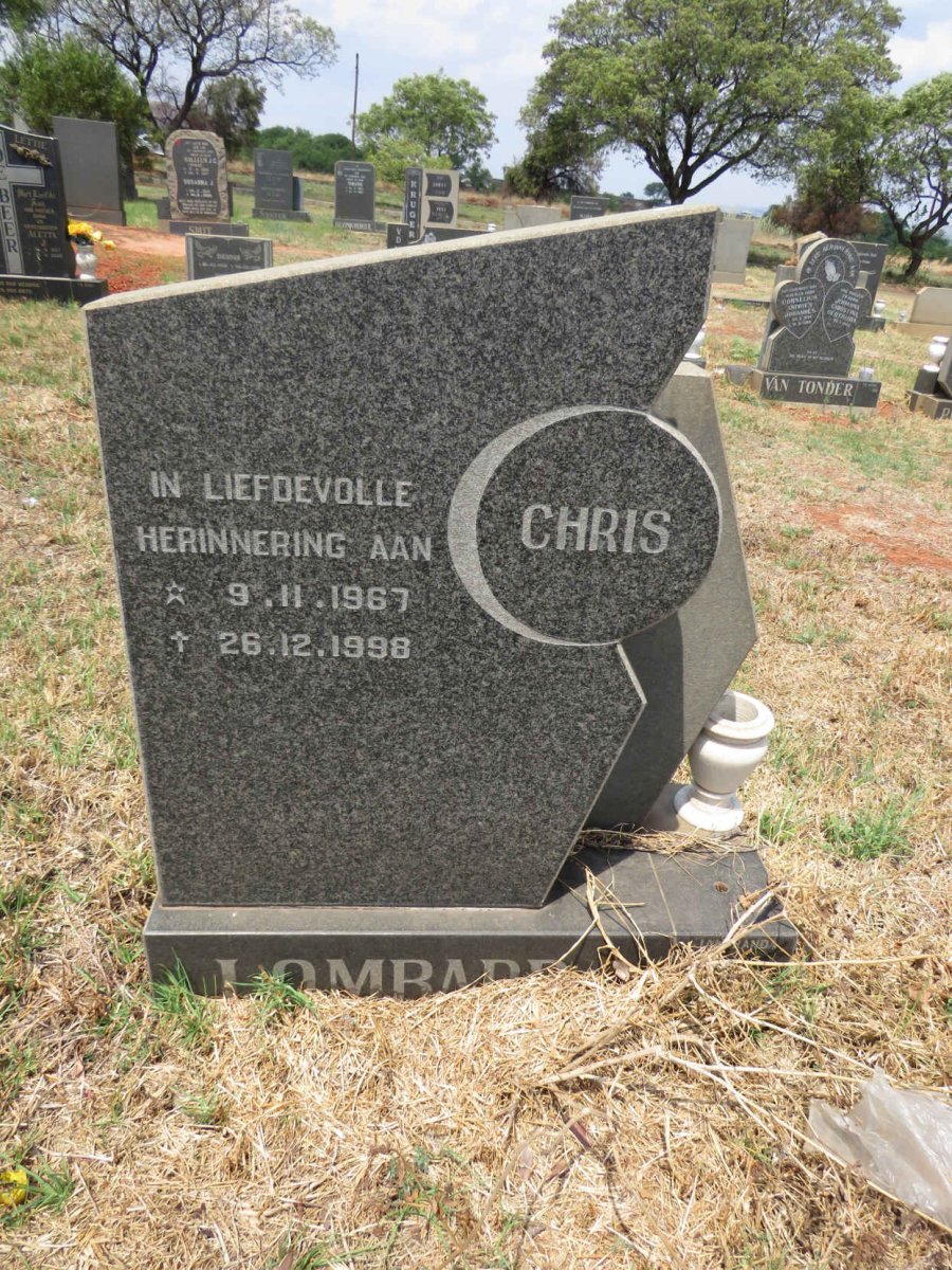 LOMBARD Chris 1967-1998