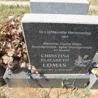 LOMAS Christina Elizabeth 1945-2020