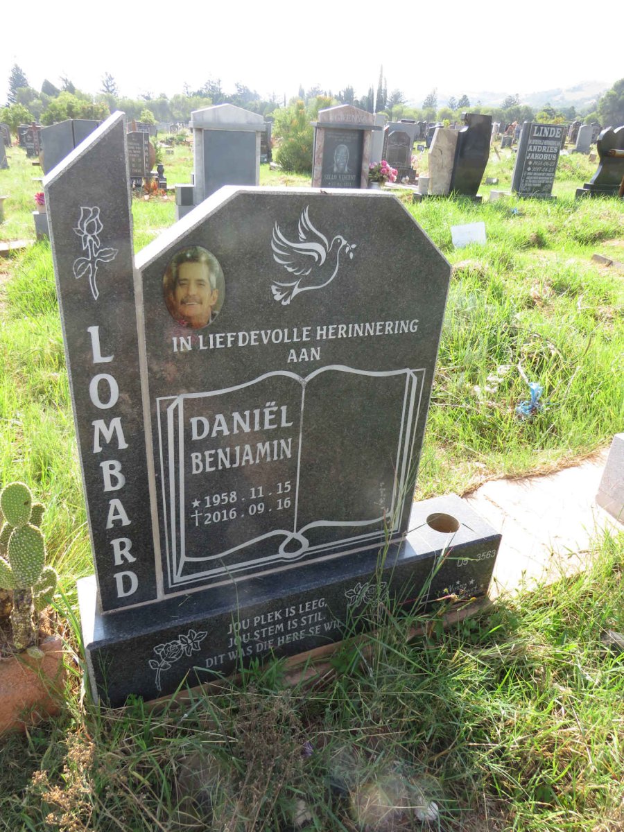 LOMBARD Daniel Benjamin 1958-2016