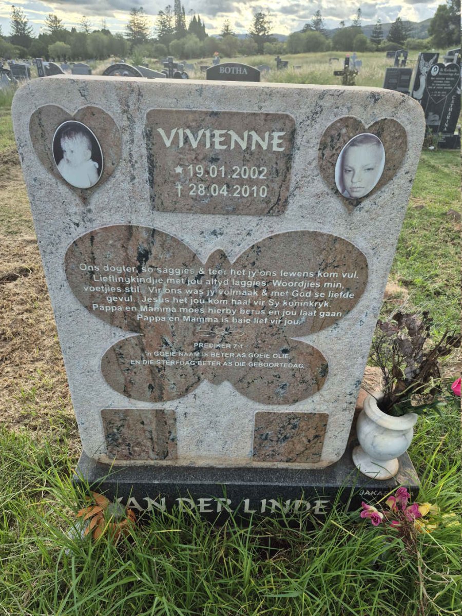 LINDE Vivienne, van der 2002-2010 