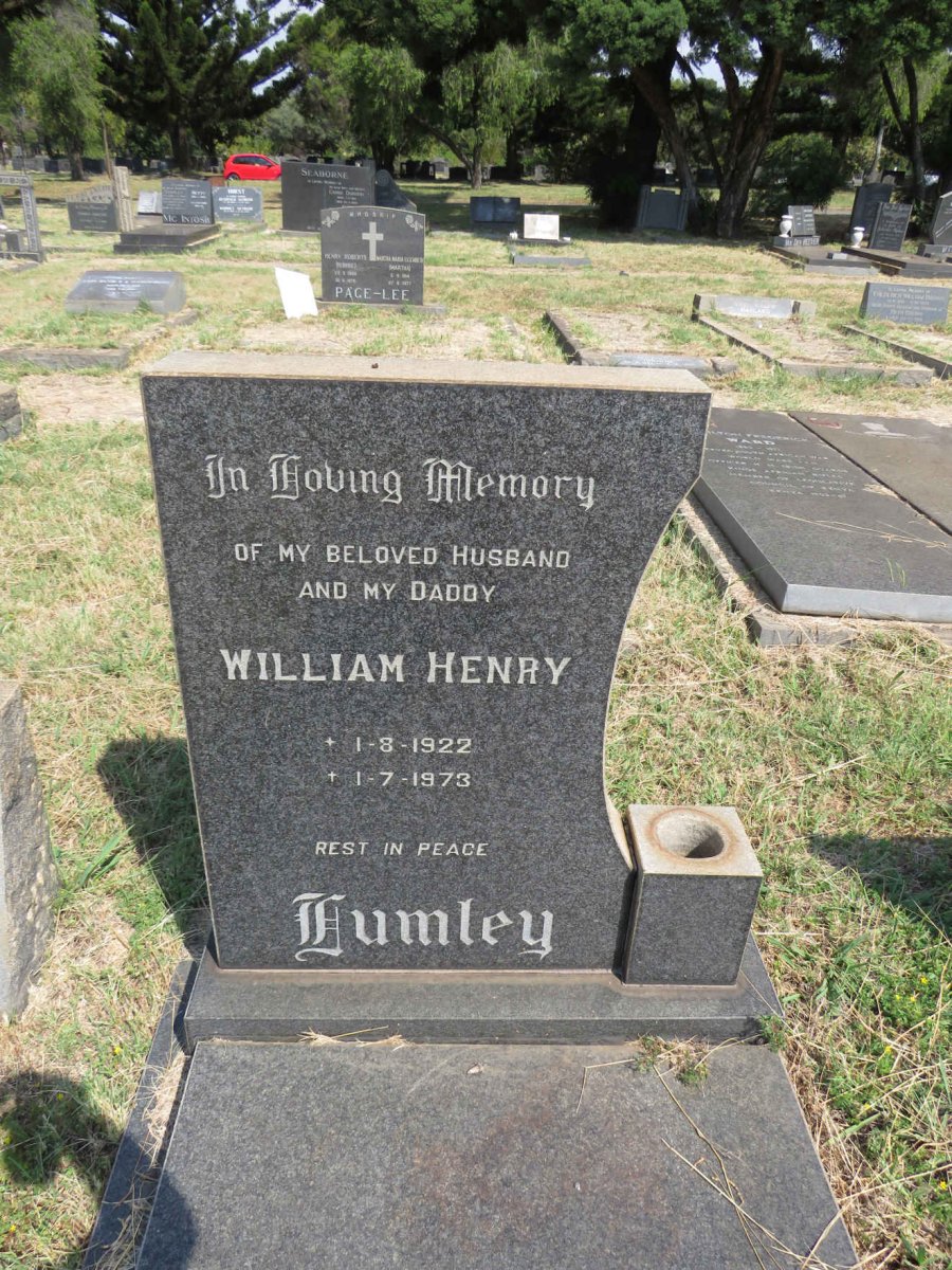 LUMLEY William Henry 1922-1973
