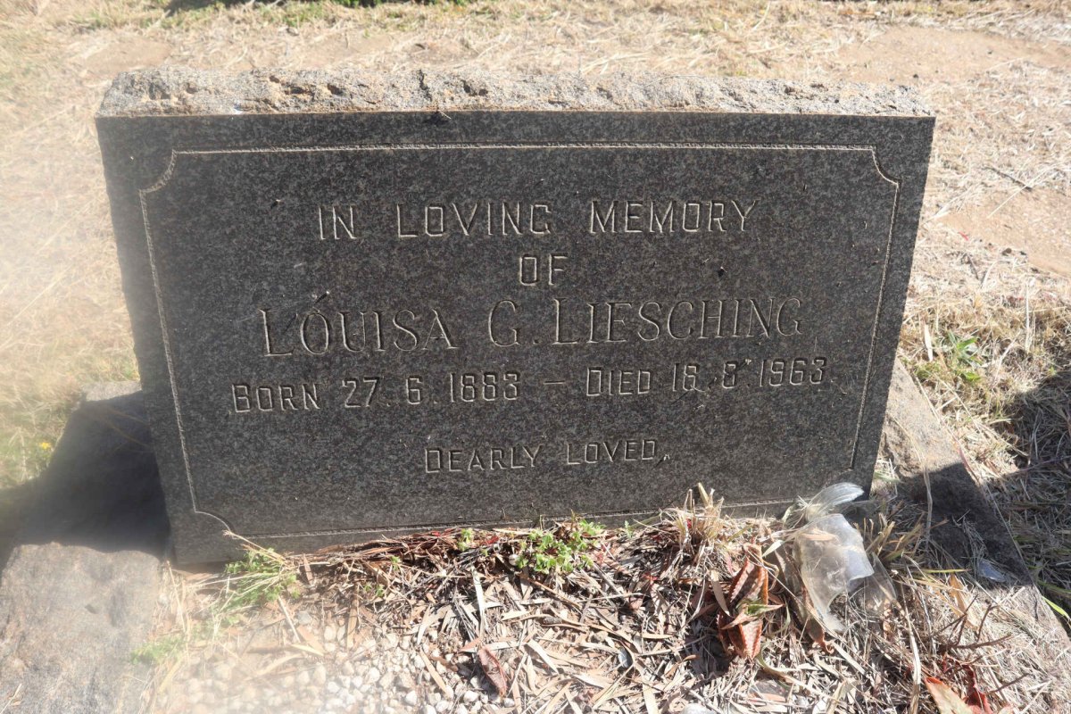 LIESCHING Louisa G. 1883-1963