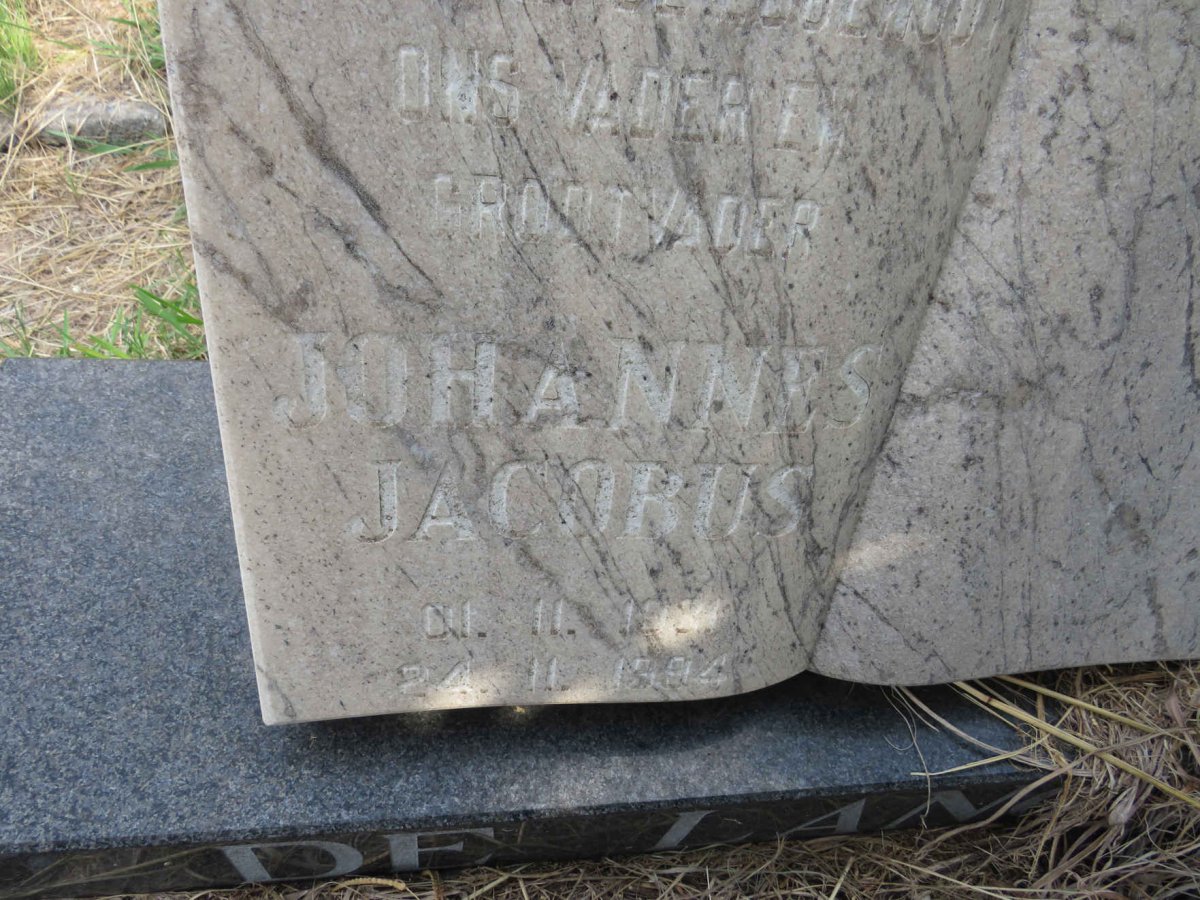 LANGE Johannes Jacobus, de 1931-1994 _2