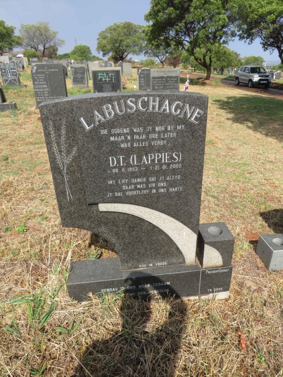 LABUSCHAGNE D.T. 1953-2002