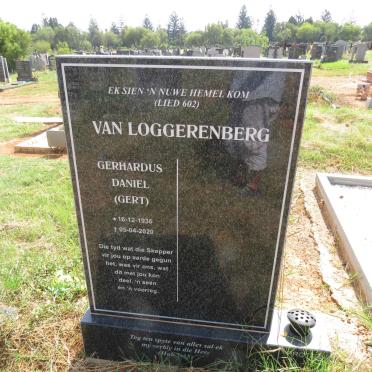 LOGGERENBERG Gerhardus Daniel, van 1936-2020
