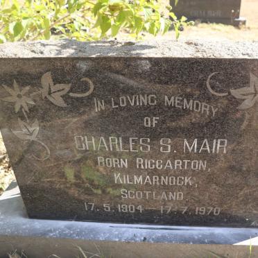 MAIR Charles S. 1904-1970