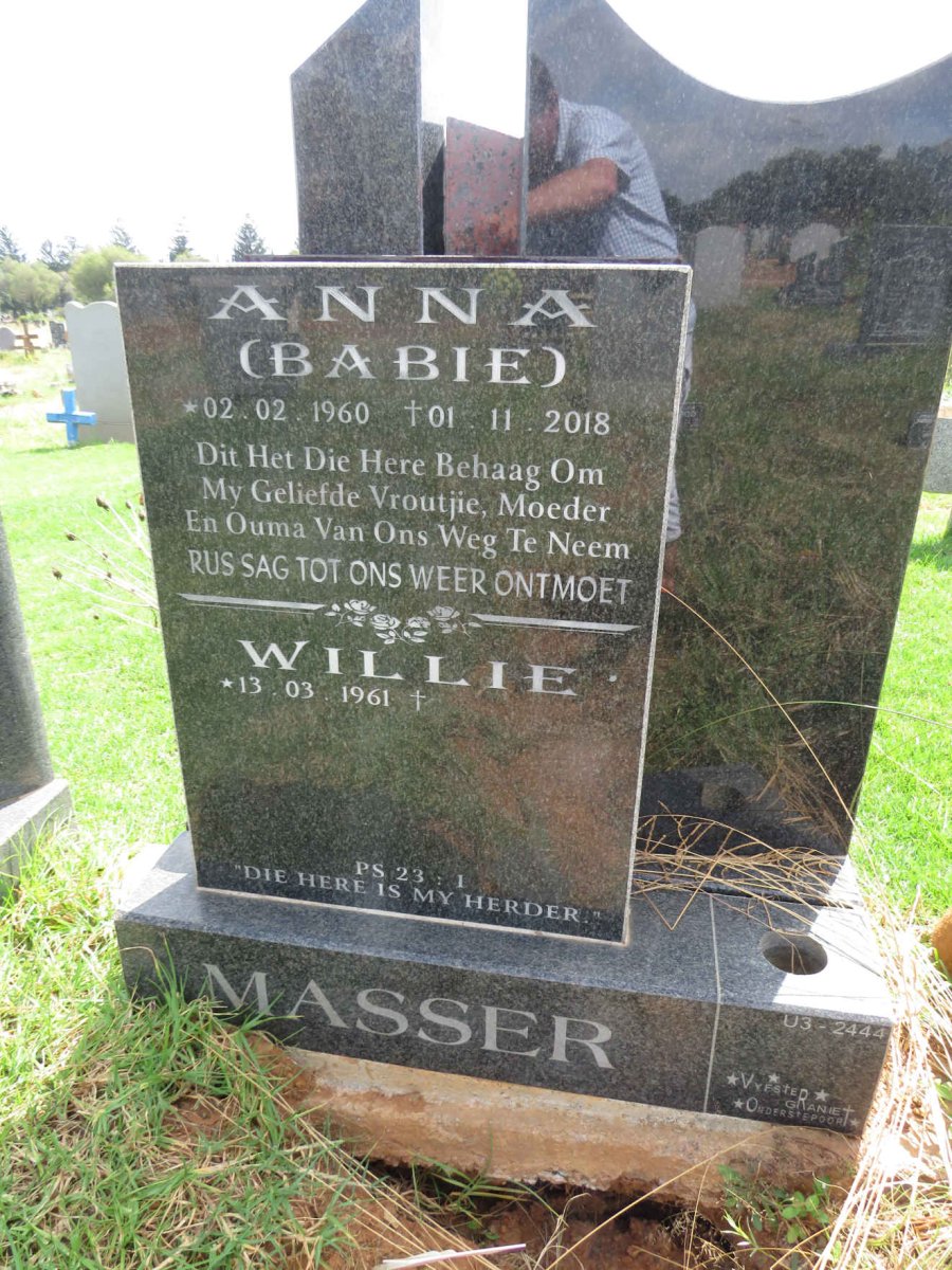 MASSER Willie 1961- & Anna 1960-2018