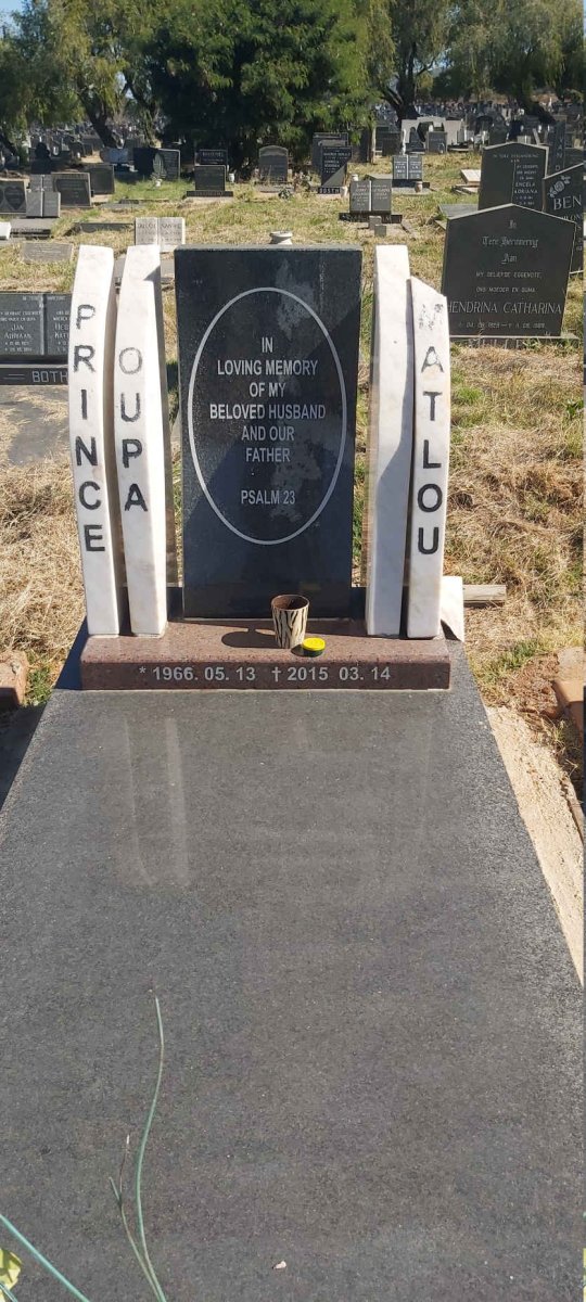 MATLOU Prince Oupa 1966-2015