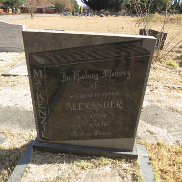 MACKENZIE Alexander 1917-1978
