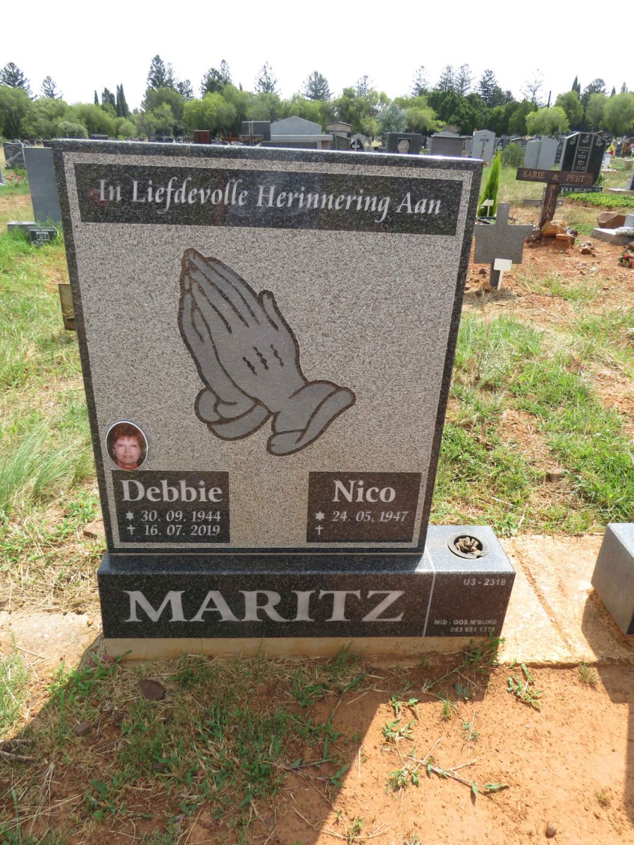 MARITZ Nico 1947- & Debbie 1944-2019