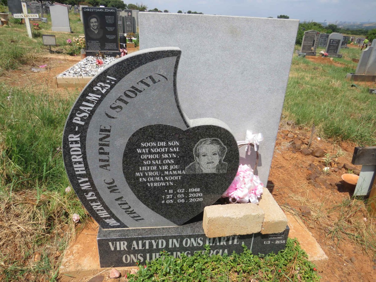 MCALPINE Tercia nee STOLTZ 1961-2020