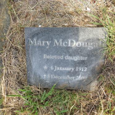MCDOUGALL Mary 1912-2000