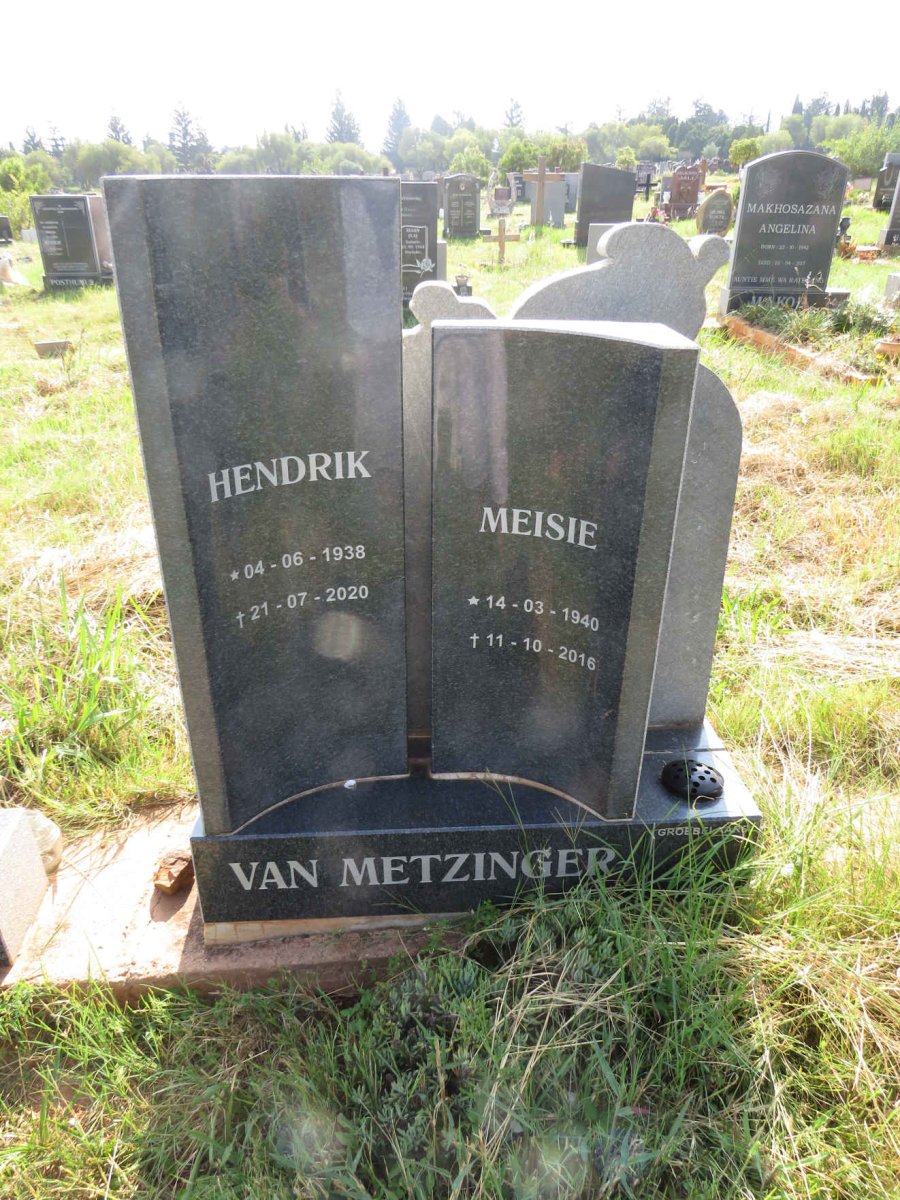 METZINGER Hendrik, van 1938-2020 & Meisie 1940-2016