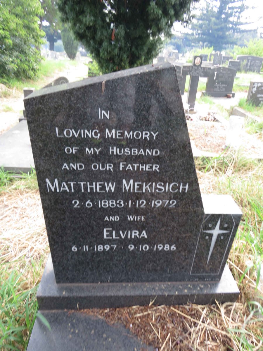 MEKISICH Matthew 1883-1972 & Elvira 1897-1986