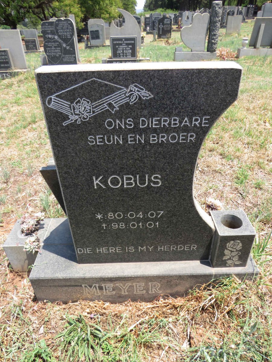 MEYER Kobus 1980-1998