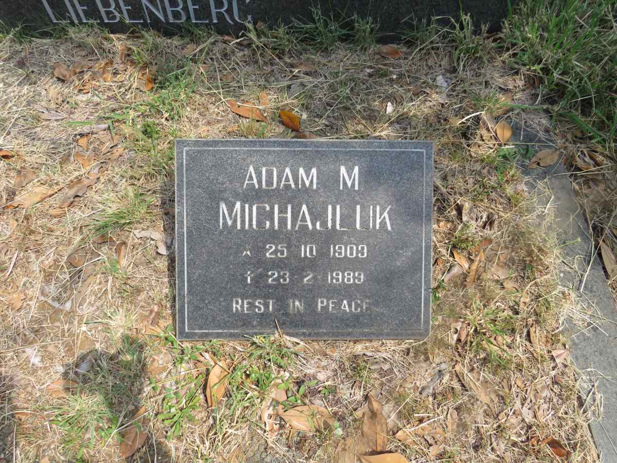 MICHAJLUK Adam M. 1903-1983
