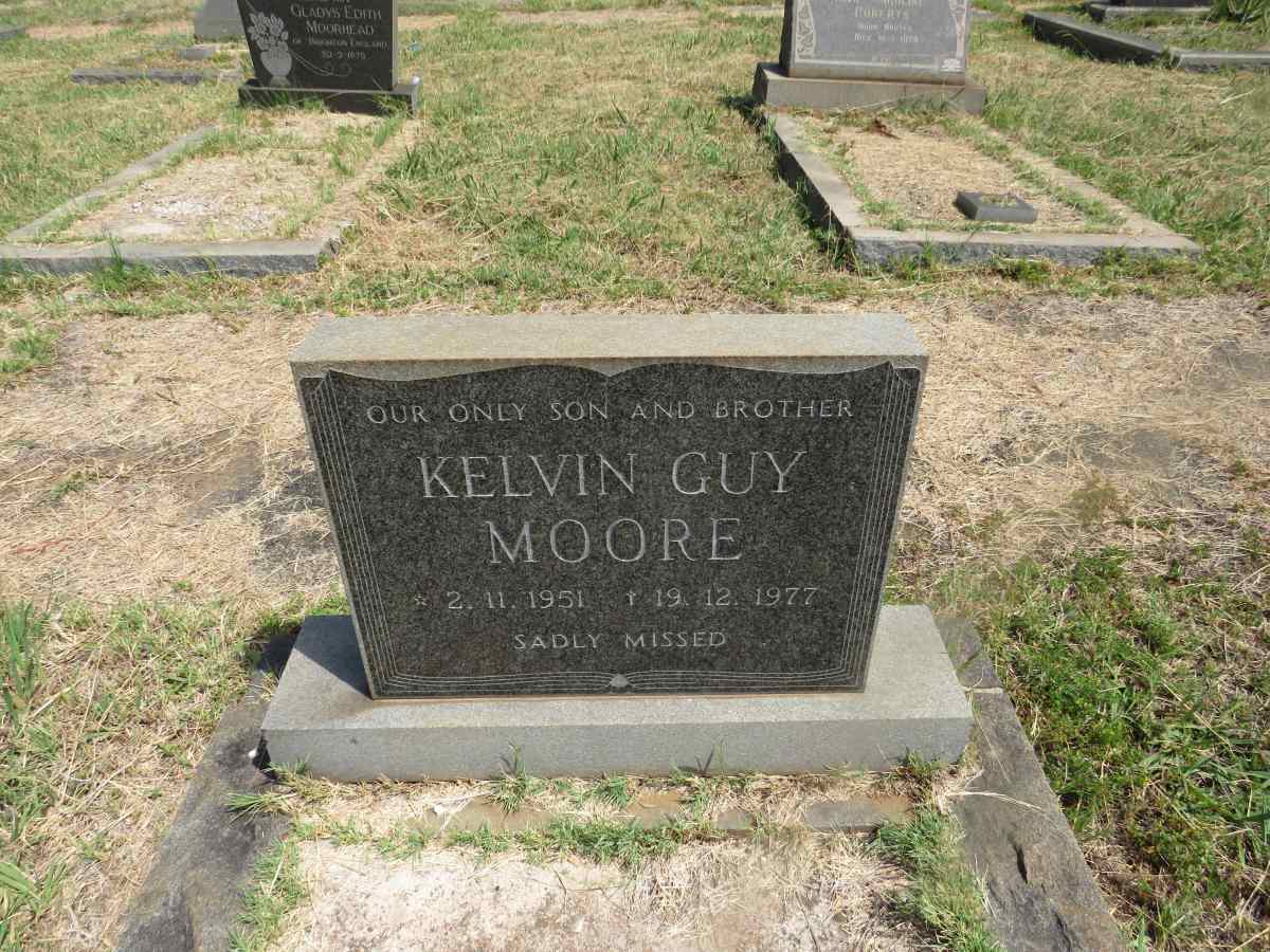 MOORE Kelvin Guy 1951-1977