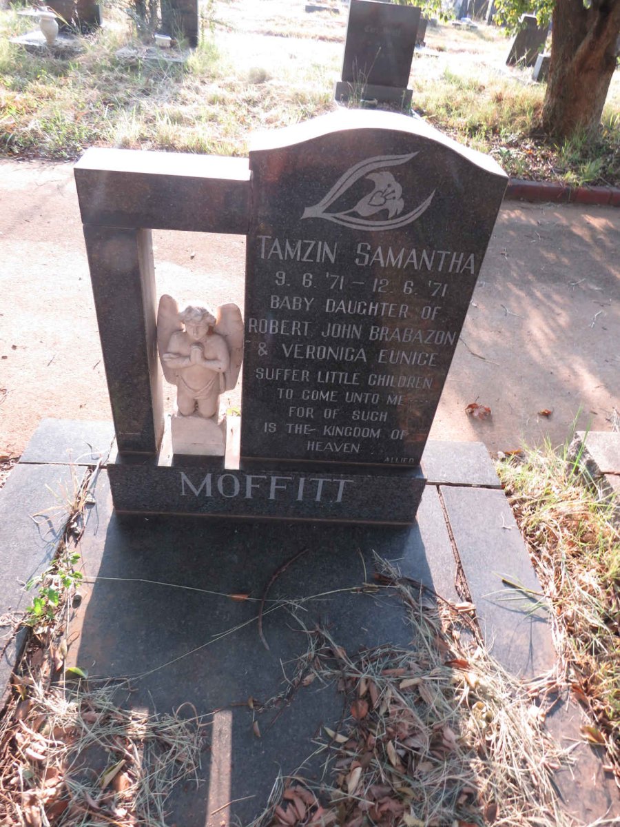 MOFFITT Tamzin Samantha 1971-1971