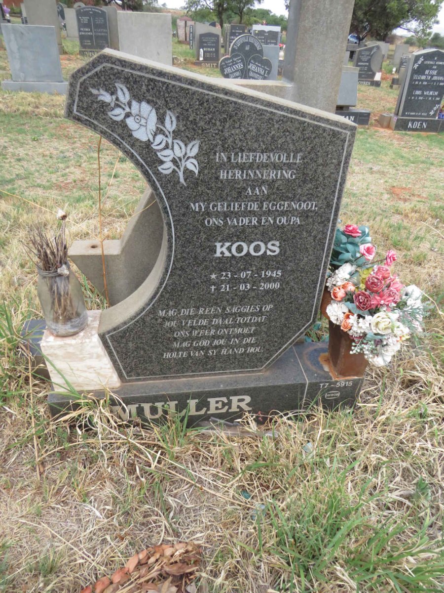 MULLER Koos 1945-2000