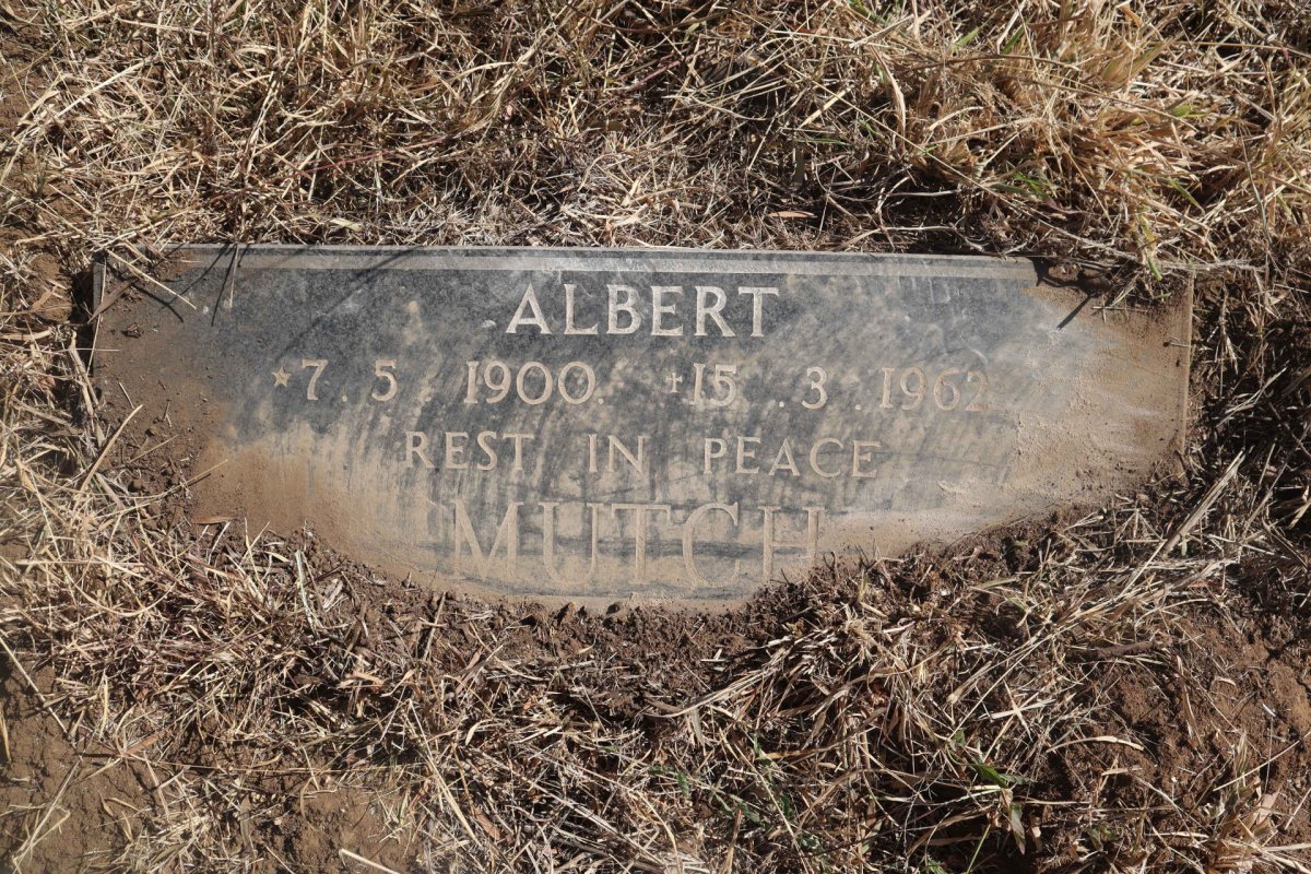 MUTCH Albert 1900-1962