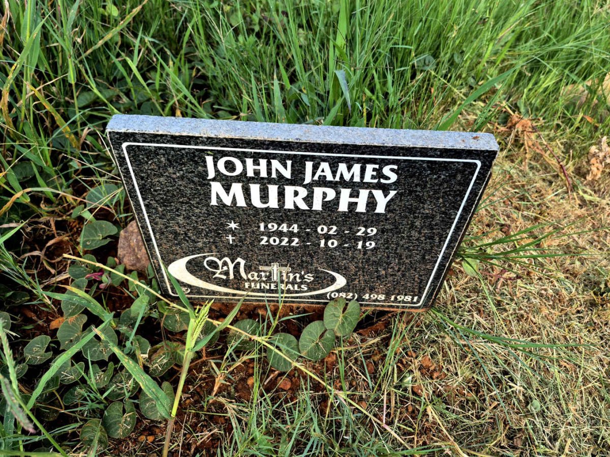 MURPHY John James 1944-2022
