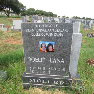 MULLER Boelie 1969-2017 & Lana 1973- 