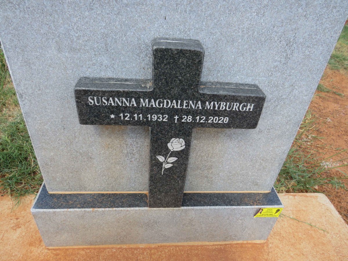 MYBURGH Susanna Magdalena 1932-2020