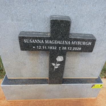 MYBURGH Susanna Magdalena 1932-2020