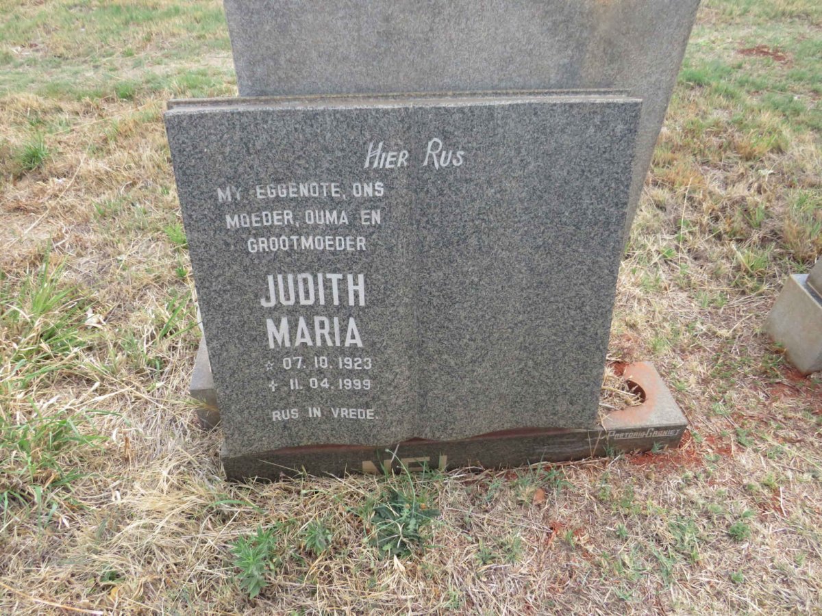 NEL Judith Maria 1923-1999