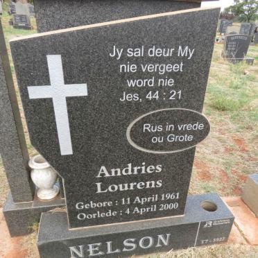 NELSON Andries Lourens 1961-2000