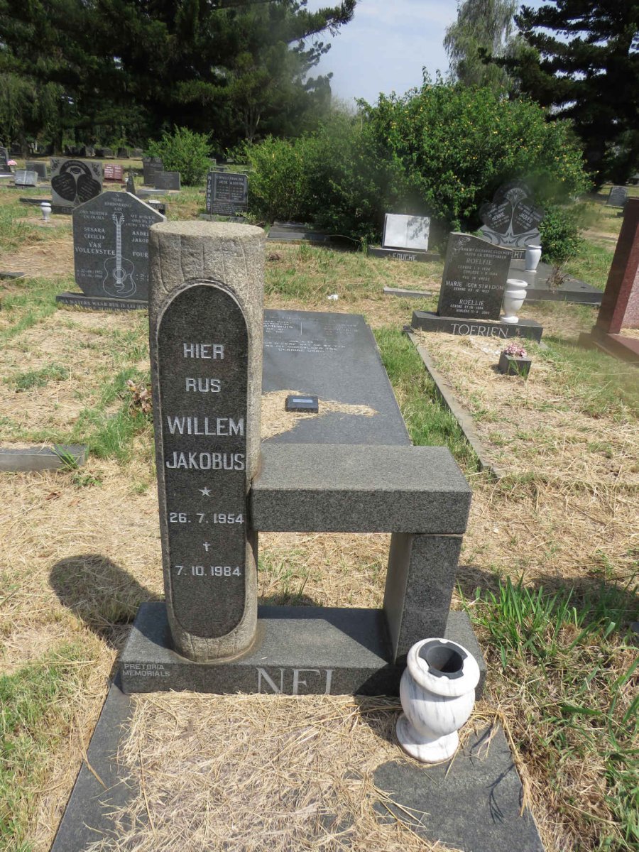 NEL Willem Jakobus 1954-1984