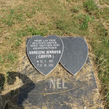 NEL Annelene Jennifer nee GRIFFIN 1950-2020