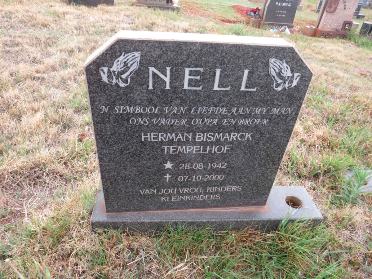 NELL Herman Bismarck Tempelhof 1942-2000