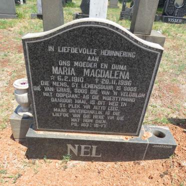 NEL Maria Magdalena 1910-1996