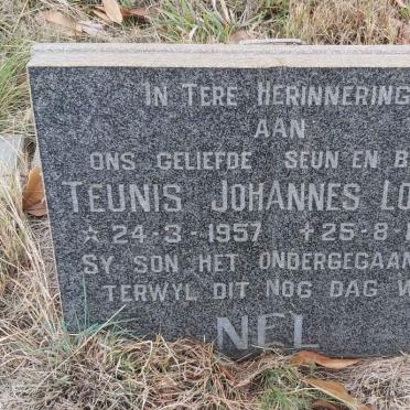 NEL Teunis Johannes Louis 1957-1977