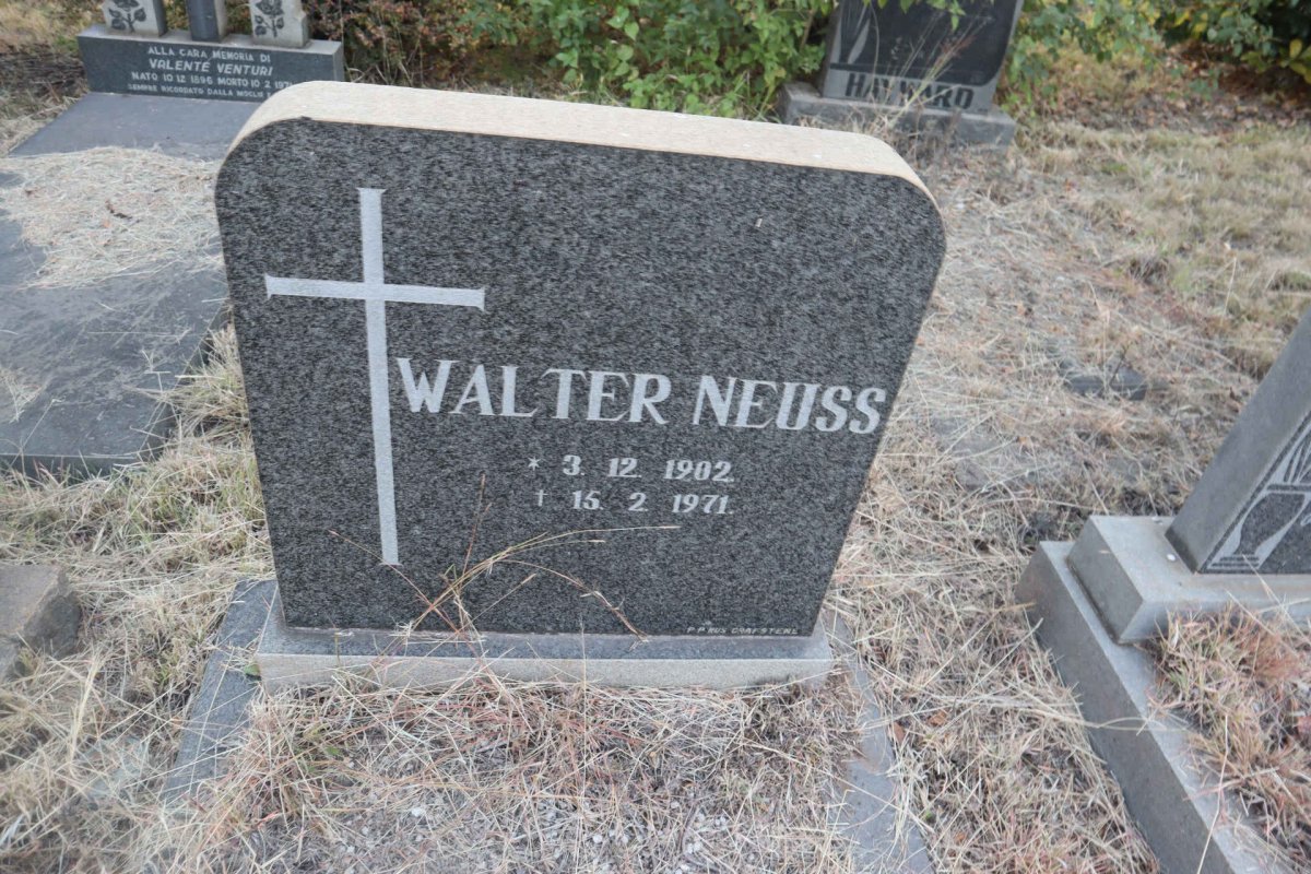 NEUSS Walter 1902-1971