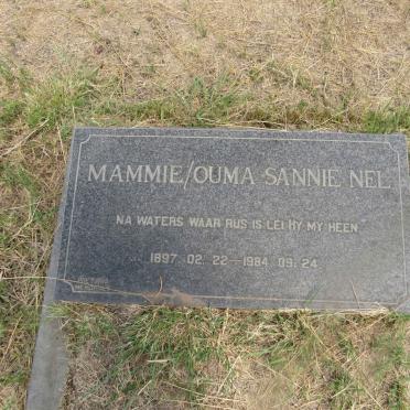 NEL Sannie 1897-1984