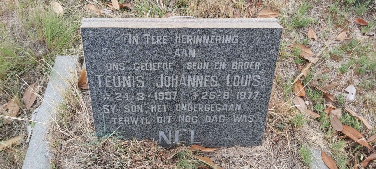 NEL Teunis Johannes Louis 1957-1977