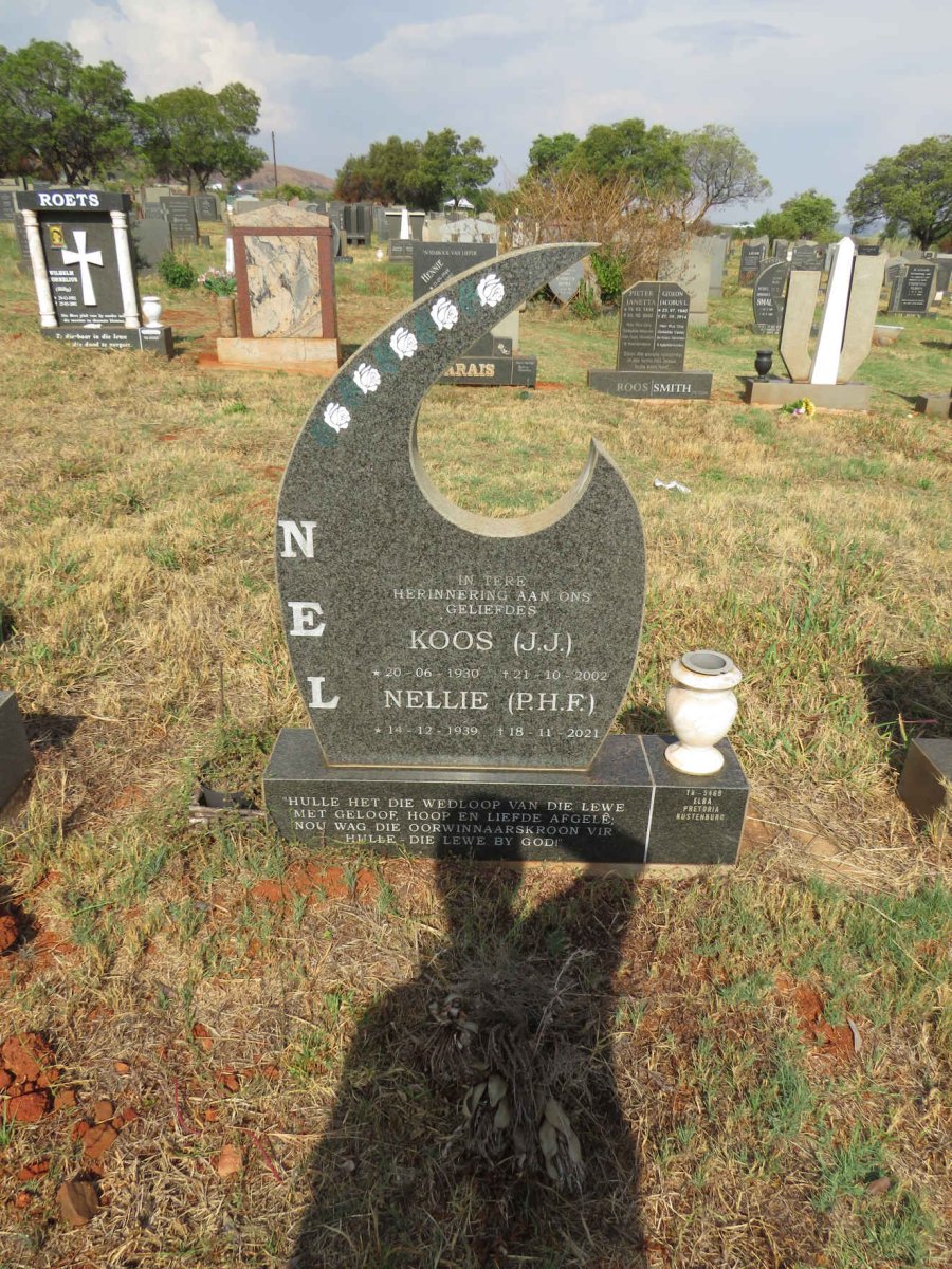 NEL J.J. 1930-2002 & P.H.F. 1939-2021