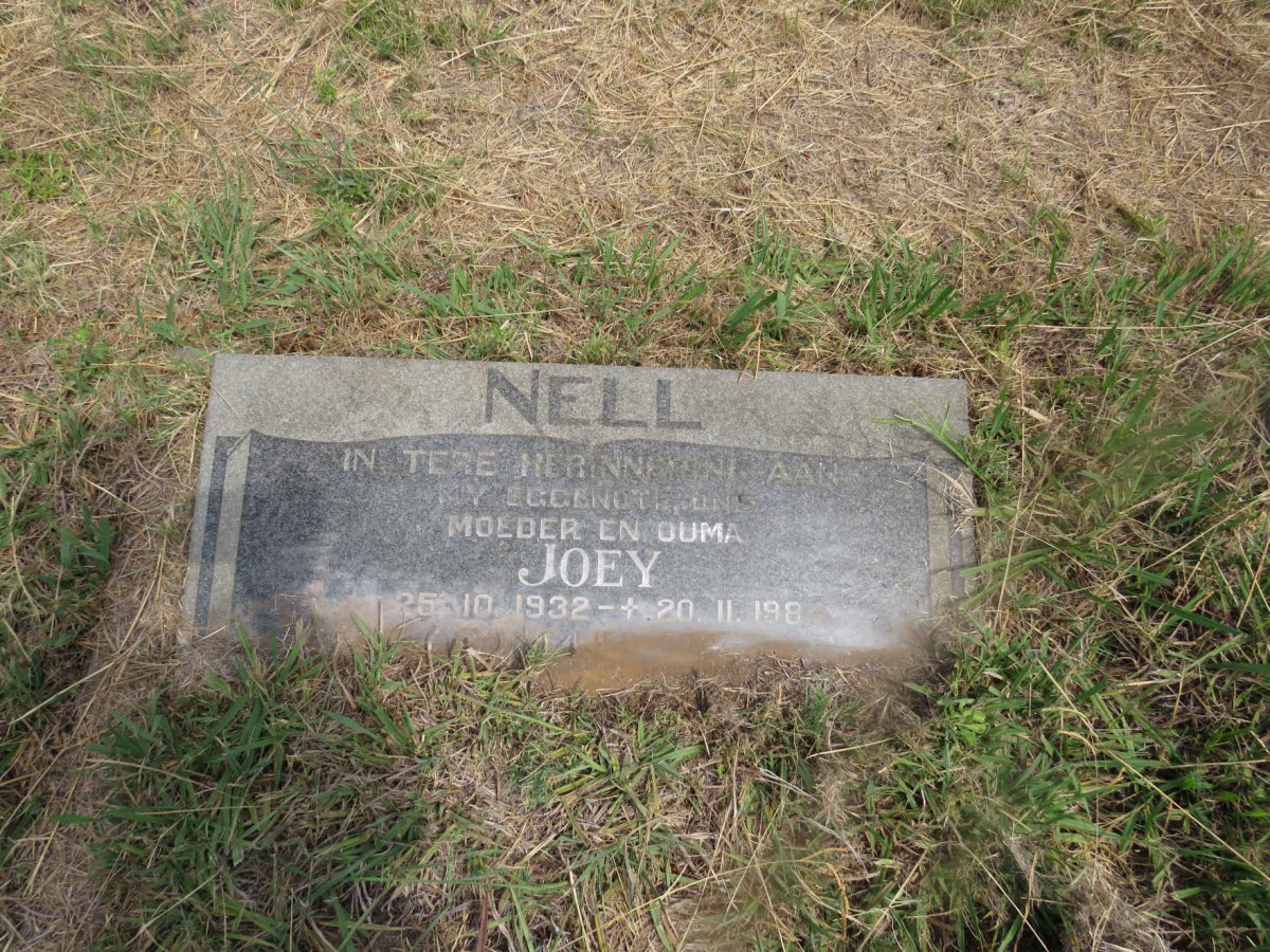 NELL Joey 1932-1984