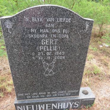 NIEUWENHUYS Gert 1943-2004