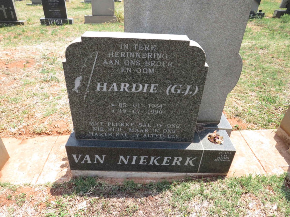 NIEKERK G.J., van 1964-1998