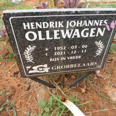 OLLEWAGEN Hendrik Johannes 1952-2021